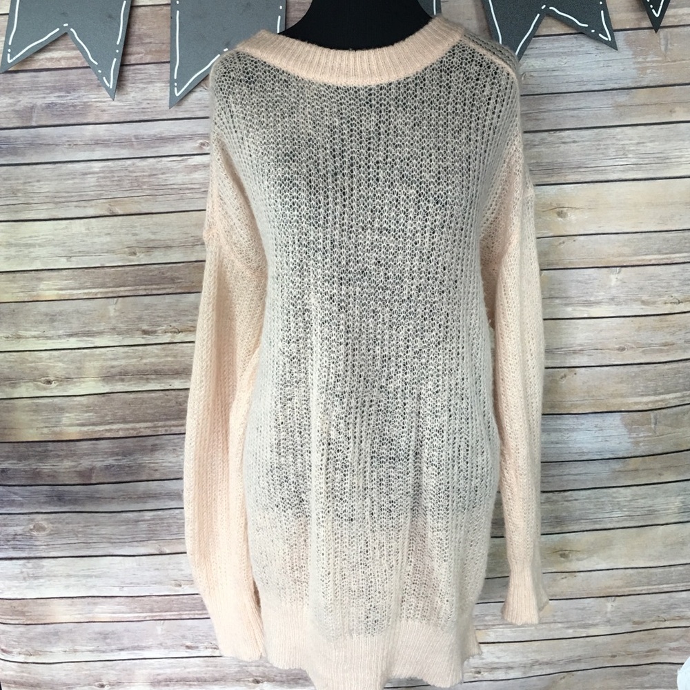 Mango Cream Knit Sweater